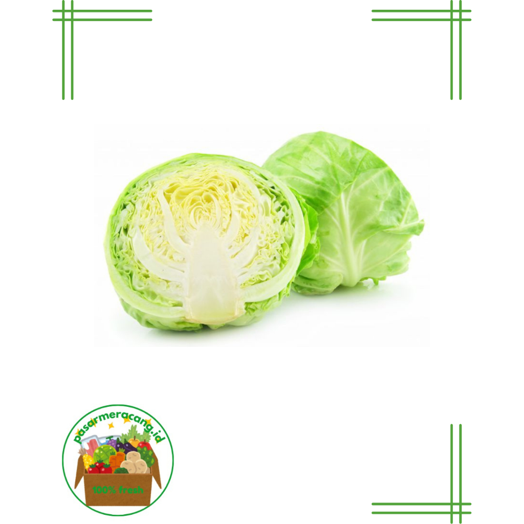 

Sayur Kol Segar / Kubis Sayuran Lokal 250gr, 500gr dan 1kg