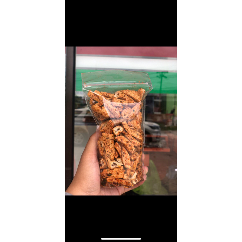 

basreng stik cikruh daun jeruk pedas asin/asin 100g