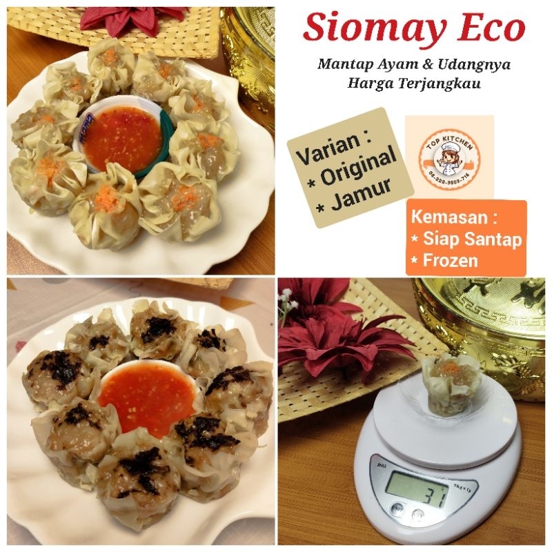 

TOP Siomay Ayam Udang SIAP SANTAP Dimsum Original dan isi Jamur Somay Jumbo dan Eco Enak