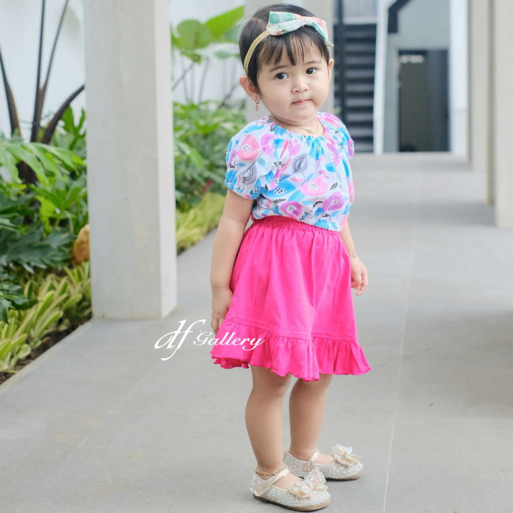 Baju Bayi SABRINA One Set SETELAN ROK ANAK pakaian baby girl