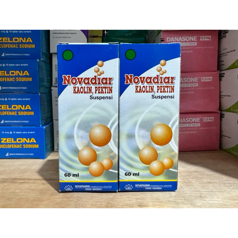 NOVADIAR SIRUP (Kaolin dan Pectin untuk Diare)