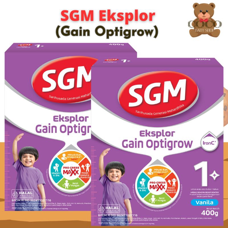 Susu SGM Eksplor Gain Optigrow 1+