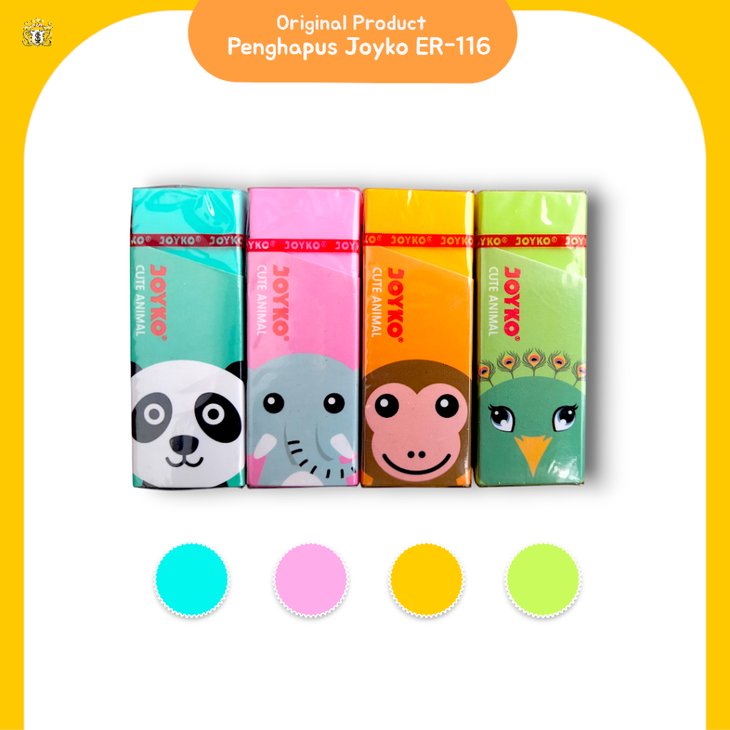 

[1PCS]Penghapus/Eraser Joyko ER-116 Animal