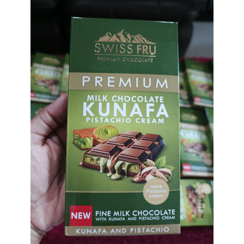 

COKELAT SWISS FRU # Kunafa Pistachio