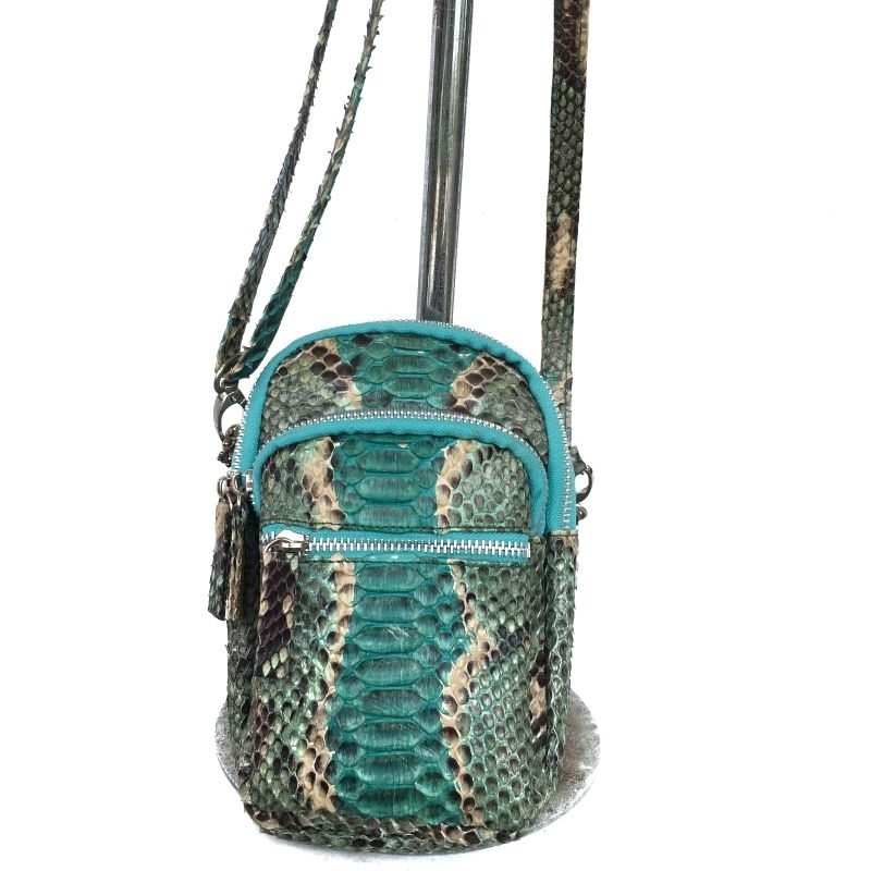 tas hp kulit ular pyton asli