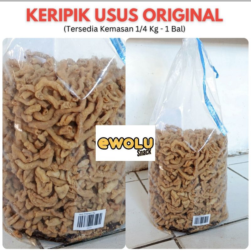 

KERIPIK USUS ORIGINAL ASIN