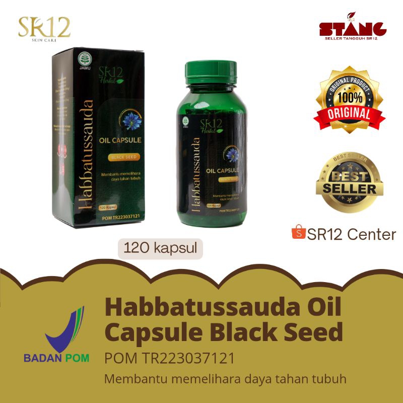 Habbatussauda Oil Capsule Black Seed / Habbatussauda Kapsul
