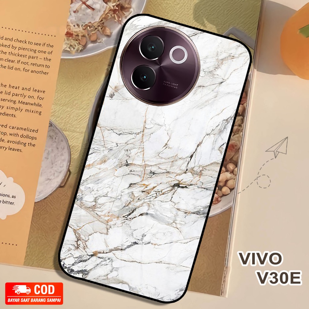Softcase Kaca VIVO V30E - Case Handphone VIVO V30E [T32].