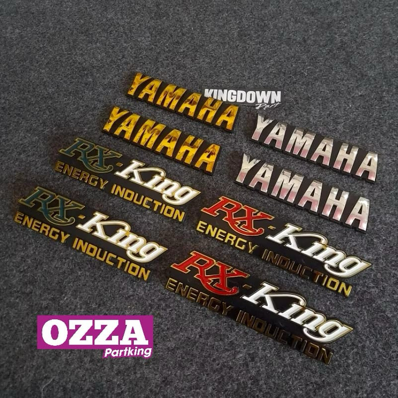 EMBLEM TANGKI SET EMBLEM TEPONG RX KING OLD RX KING COBRA RX KING MASTER RX KING