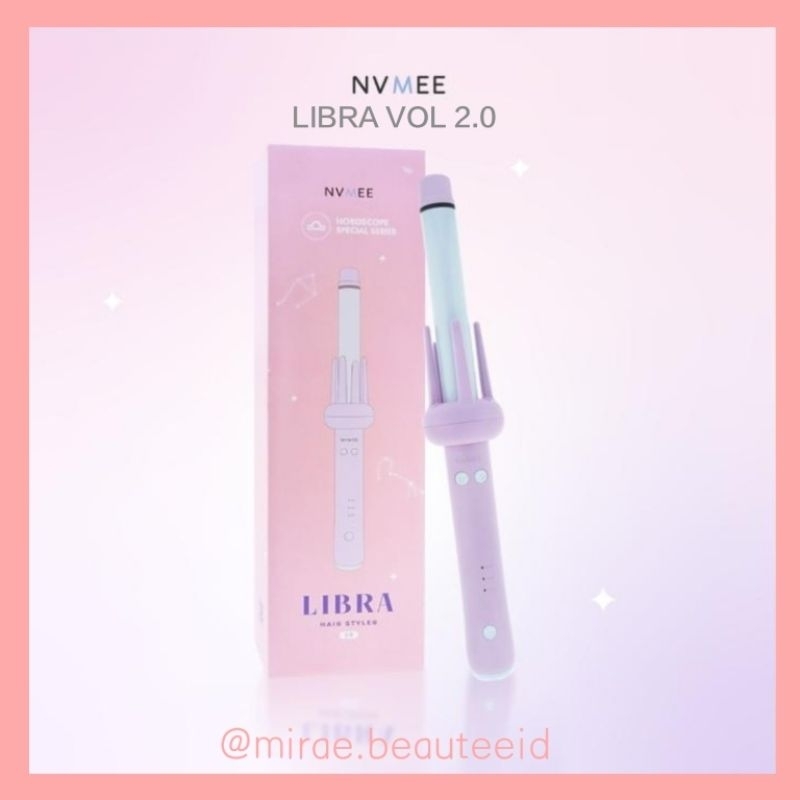 READY  NVMEE Libra Catokan Curly Automatic 28 mm VOL 2.0