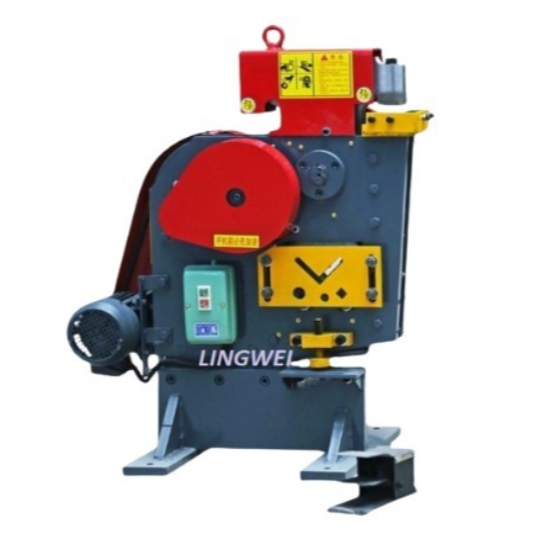 MESIN POTONG BESI HYDOLIC MULTIFUNGSI PUNCHING SHEARING IRONWORKER 8B