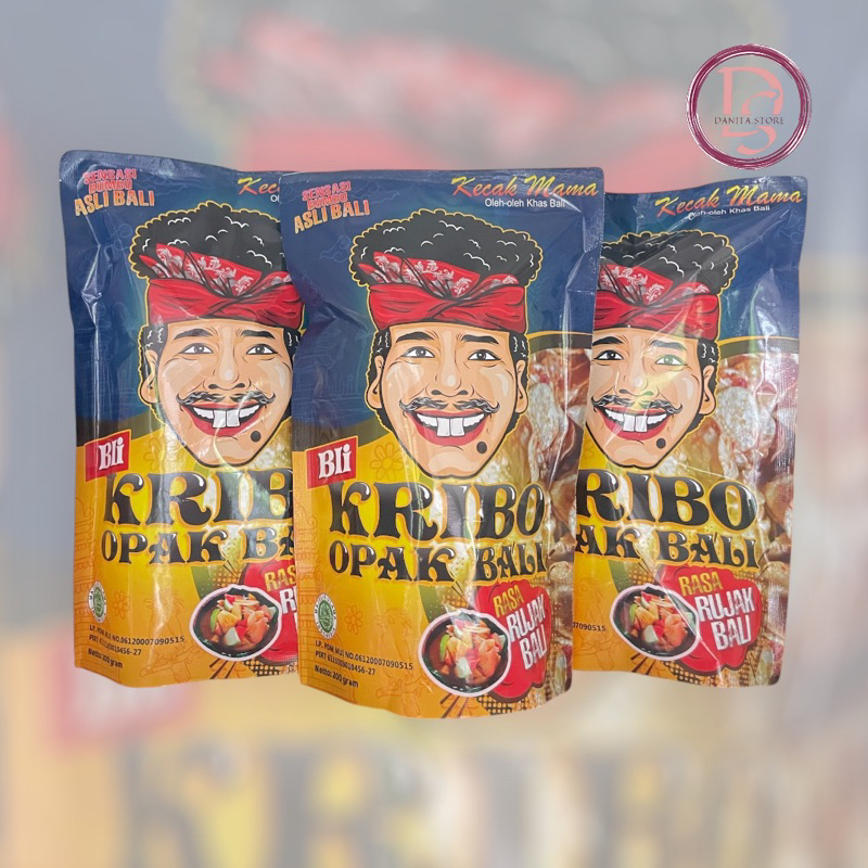 

[DANITA] KECAK MAMA OPAK KRIBO BALI | 200GR