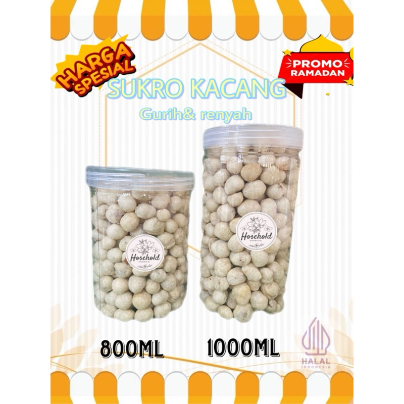 

SUKRO KACANG SUKRO GURIH KRIUK KEMASAN TOPLES