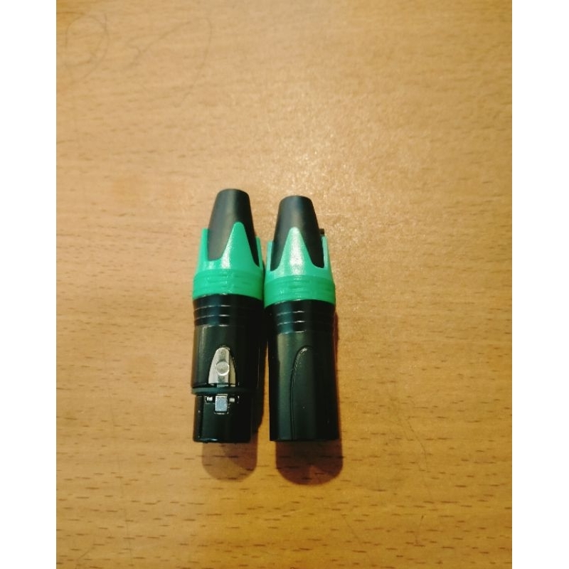 JACK XLR MALE FEMALE Canon cowok cewek Sepasang