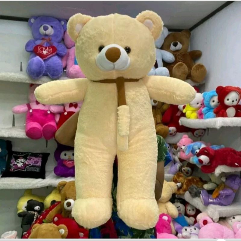 Wah Boneka Teddy Bear Syal Jumbo Premium 90Cm Beraneka Warna Berbahan Bulu Lembut  Berkualitas