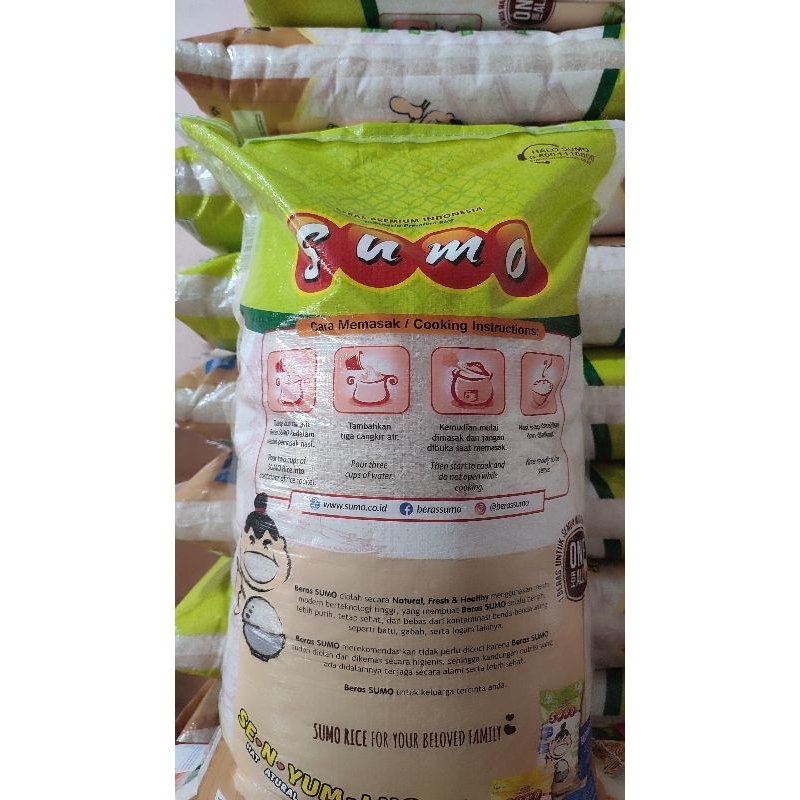 

RB Sumo hijau kemasan 20 kg