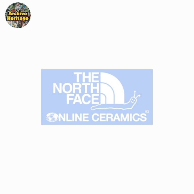

sticker TNF Online Ceramics The North Face logo stiker