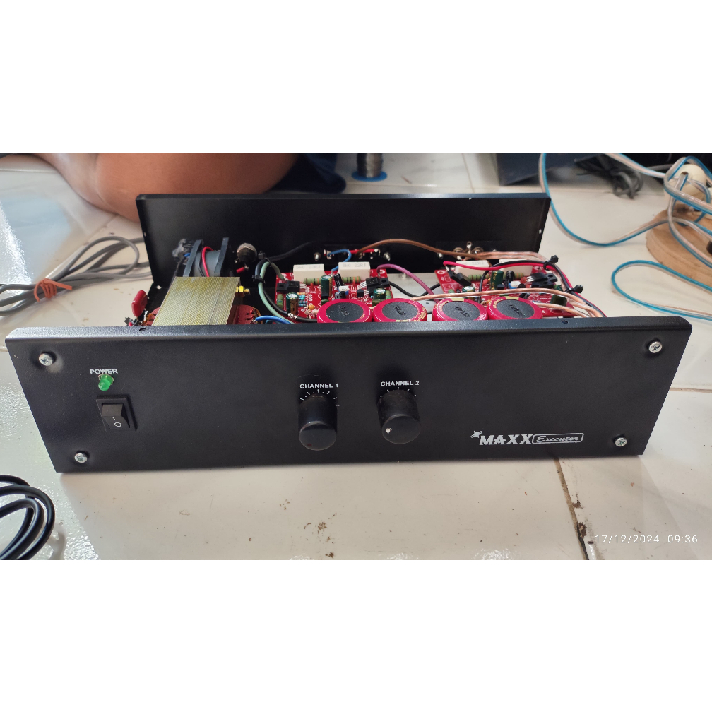 POWER AMPLIFIER 5 AMPERE CT 32 ELCO 50V 2 SET PER MONO