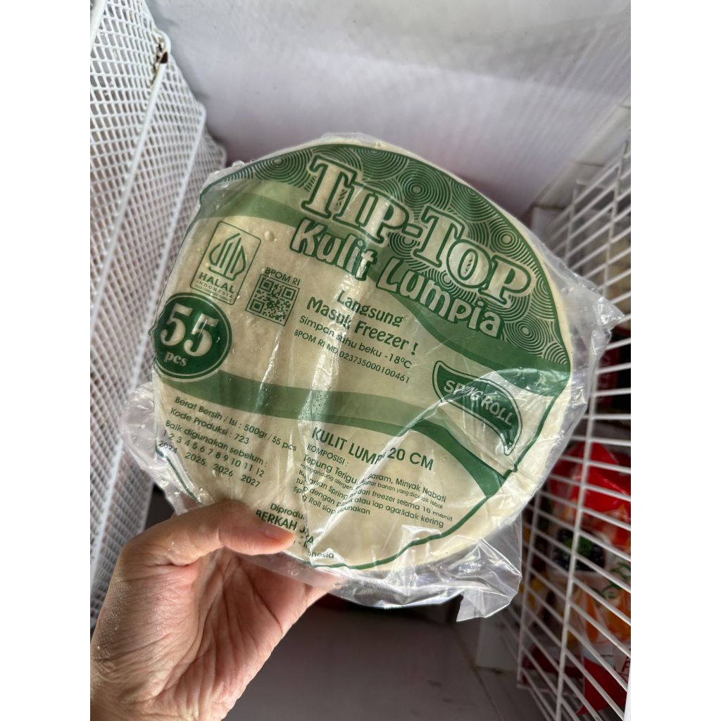 

Kulit Lumpia Tip Top 55pcs