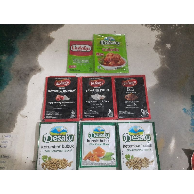 

Bumbu dapur Desaku, ladaku, la fancy