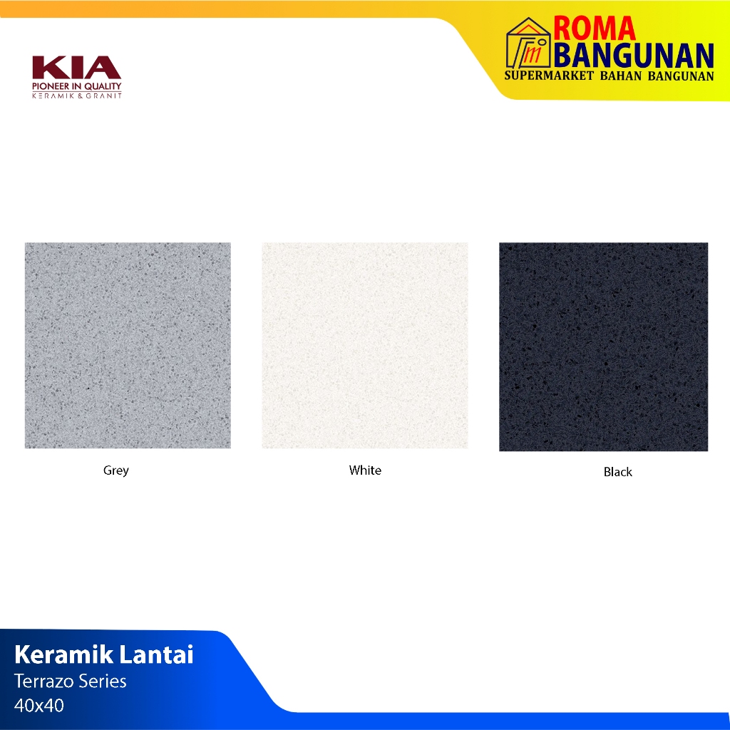 Kai Keramik / Keramik Lantai Terazo series 40X40