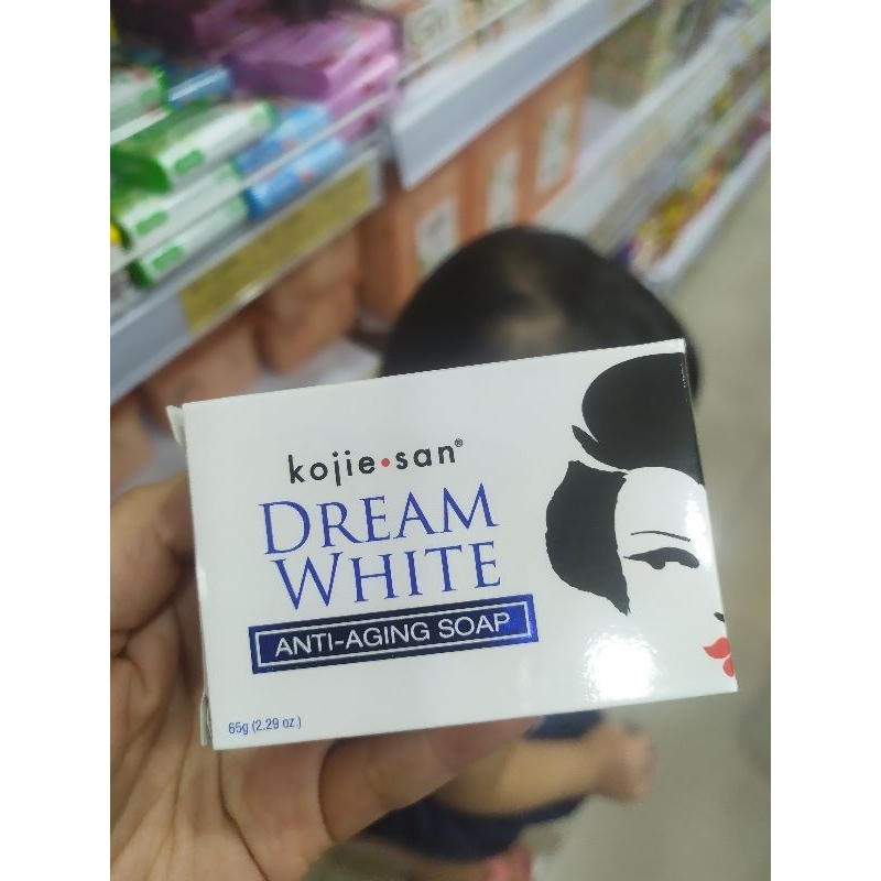 Kojie san dream white anti aging soap || sabun mandi kojie san