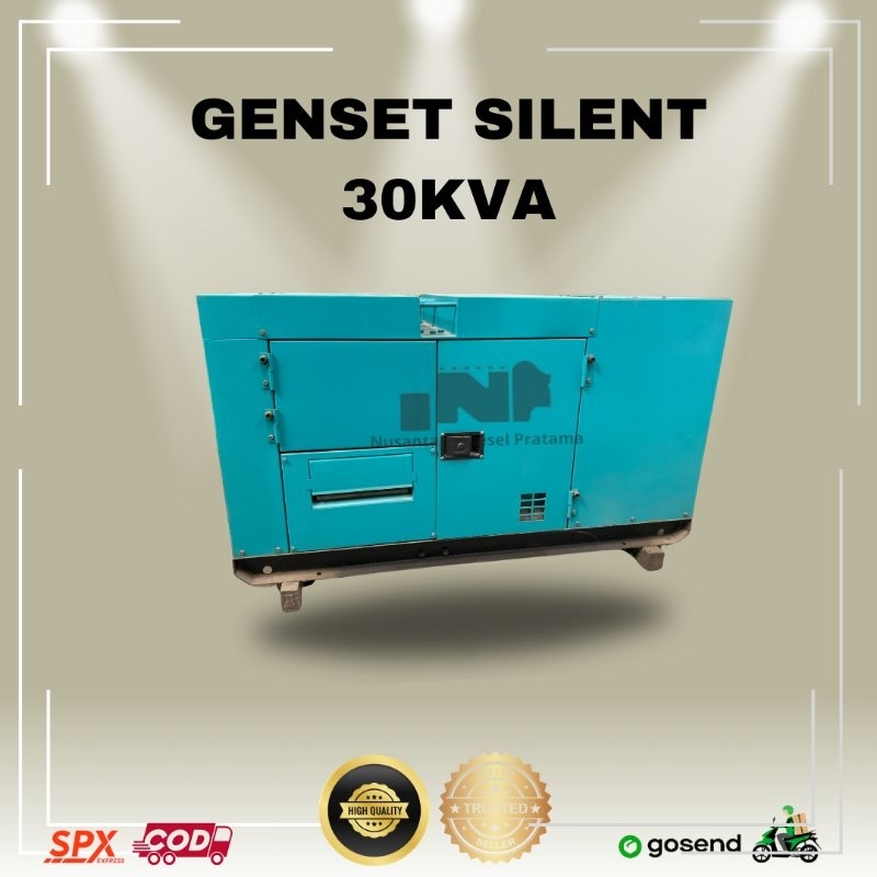 GENSET SILENT 60KVA / 30KVA/ 40KVA / 11 KVA / GENSET /SILENT