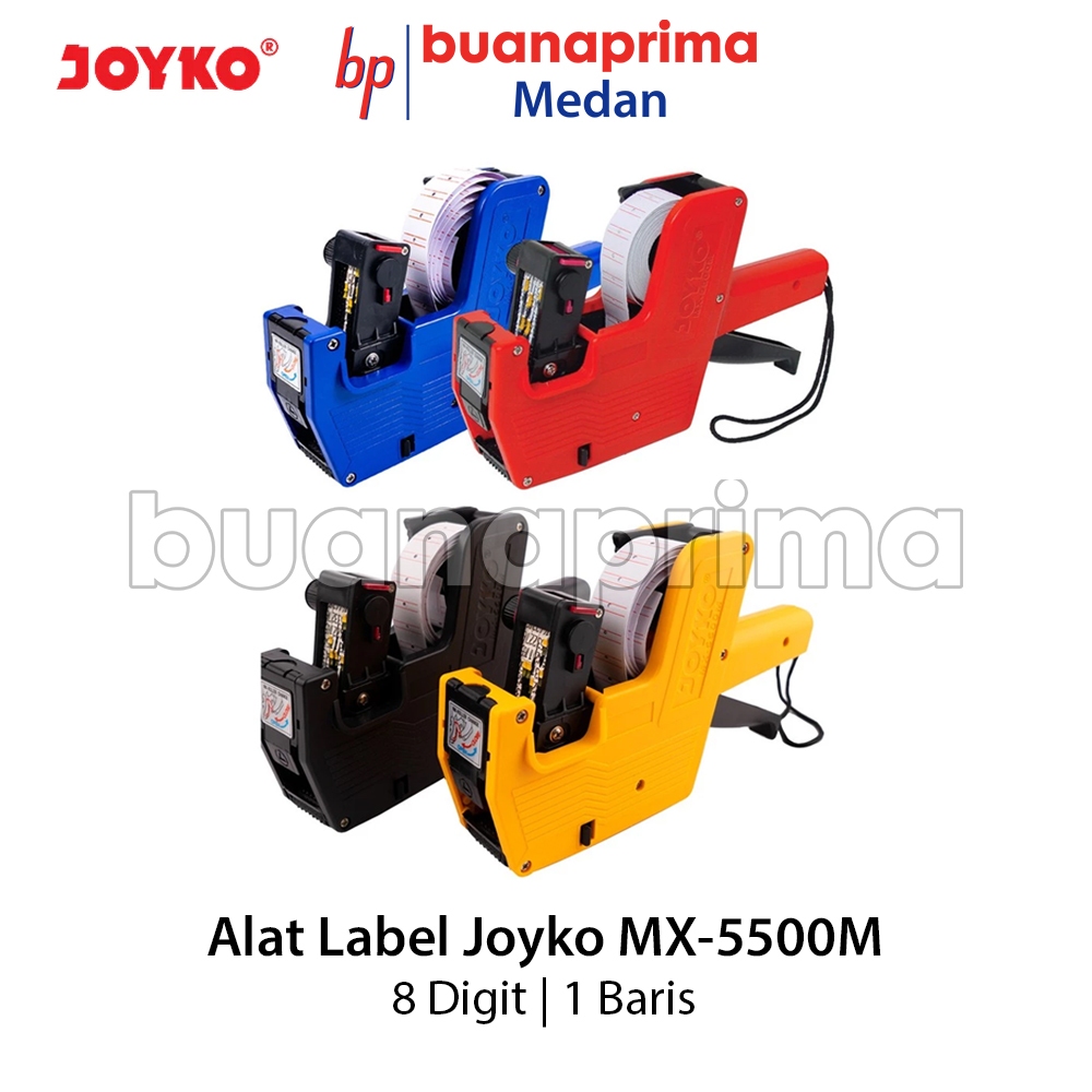 

ALAT LABEL Harga JOYKO MX 5500M 1 Lines 8 Digits Mesin Stiker 5500 1 Baris