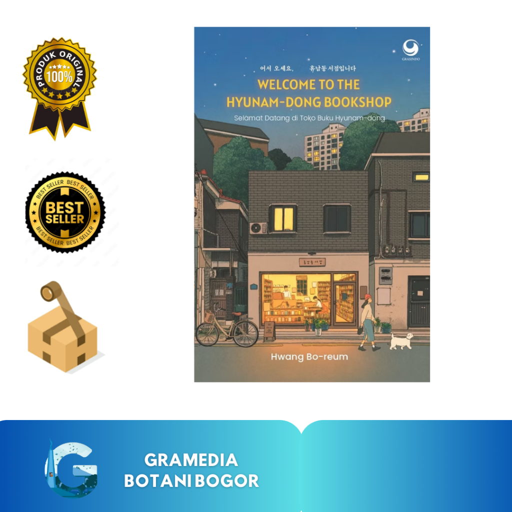 Gramedia Bogor - Welcome To The Hyunam-Dong Bookshop : Selamat Datang Di Toko Buku Hyunam-Dong