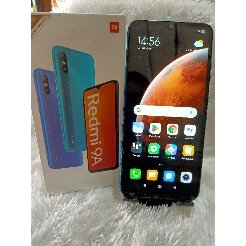 JUAL HP SECOND XIAOMI REDMI 9A  RAM 3/32 KOTAK