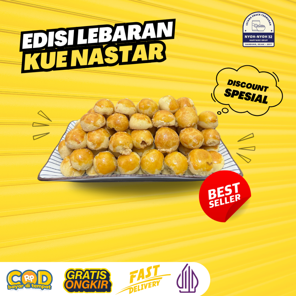 

Kue Kering Nastar Edisi Kue Lebaran 500g Dan 1000g