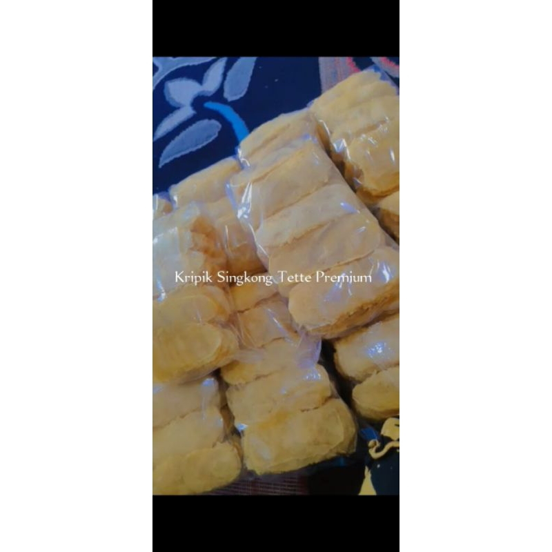 

Kripik singkong mentah