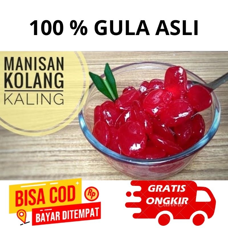 

MANISAN KOLANG KALING FRESH 100% GULA ASLI