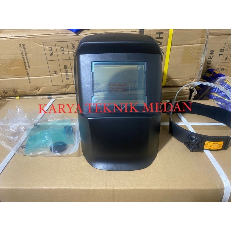 AUTODARK HELM LAS AUTO DARKENING WELDING HELMET | TOPENG LAS OTOMATIS | KAP LAS OTOMATIS