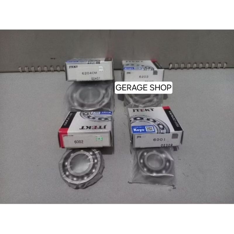 Bearing 6204-6203 Koyo Set Rasio Fizr Original Japan