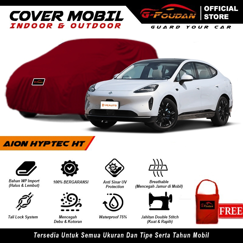 Body Cover Mobil Aion Hyptec HT / Sarung Mobil Aion Hyptec HT / Selimut Mobil Aion Hyptec HT Outdoor