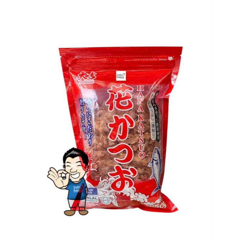 

Hana Katsuobushi- Bonito Flakes- Serutan Ikan Cakalang 50 g