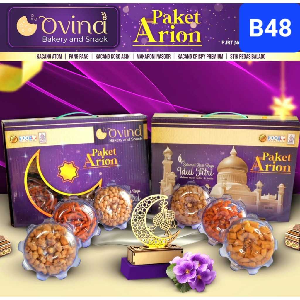 

KUE KERING / HAMPERS / OVINA KACANG PAKET ARION