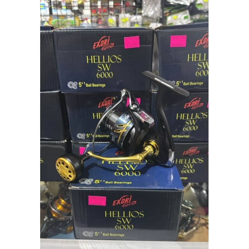 Reel Pancing Exori Hellios 6000 SW Spinning Reel Pancing Jigging Slowjigging Salt Water