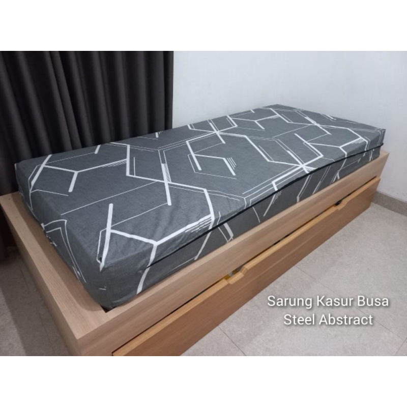 Sarung Kasur Resleting Size 100×200 | TANPA Sarban Sargul