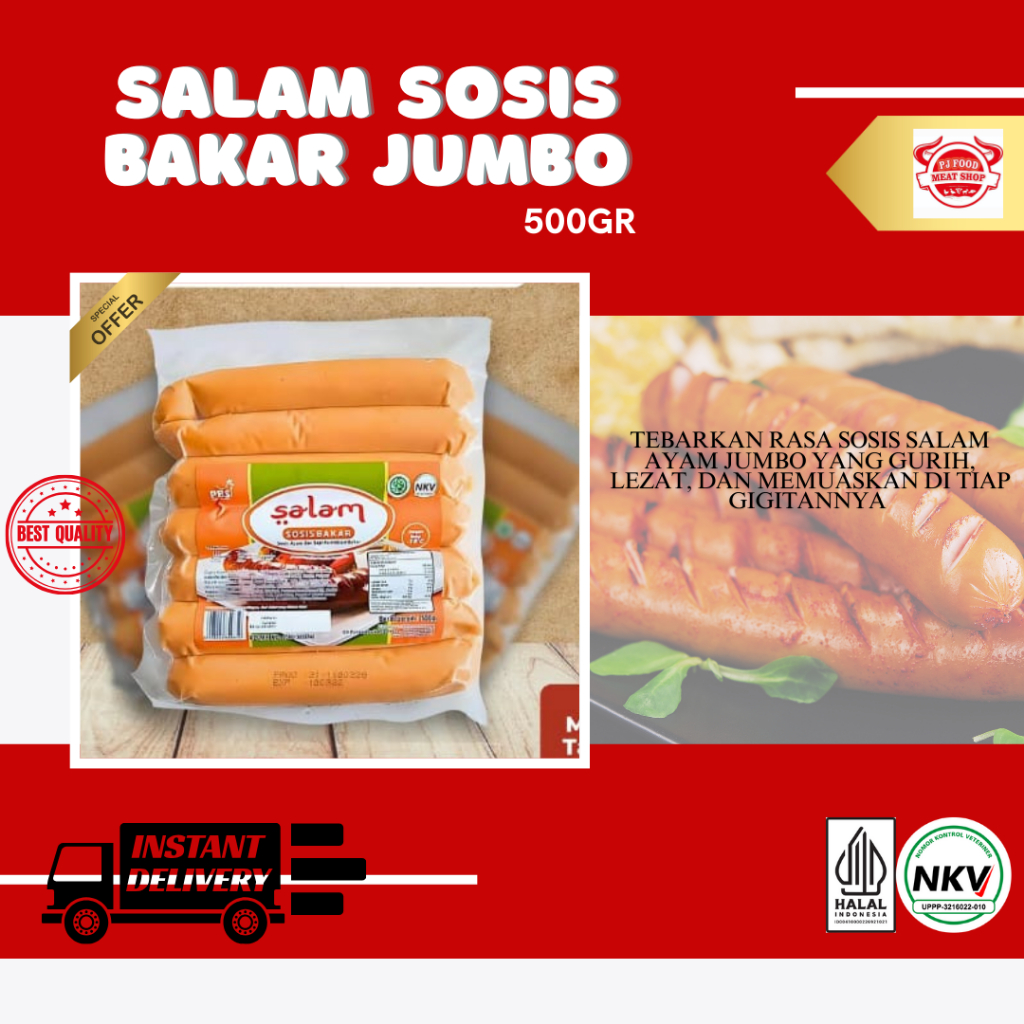 

Salam sosis bakar jumbo 500g