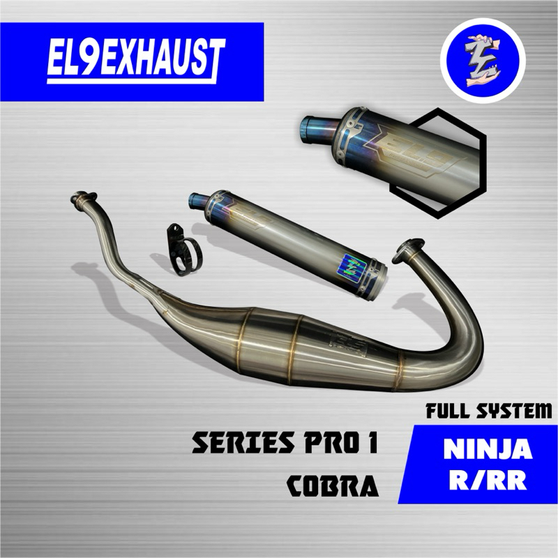 knalpot ninja R/SS/RR type series pro 1 by EL9