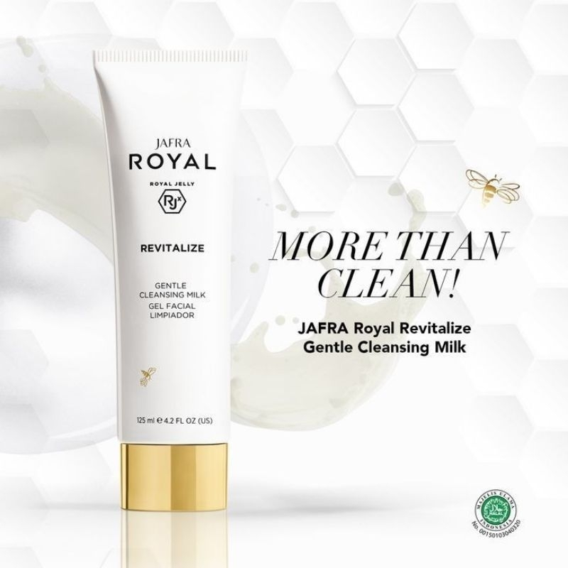 JAFRA ROYAL REVITALIZE Tender Care GENTLE CLEANSING MILK ANTIAGING DEEP CLEANSING