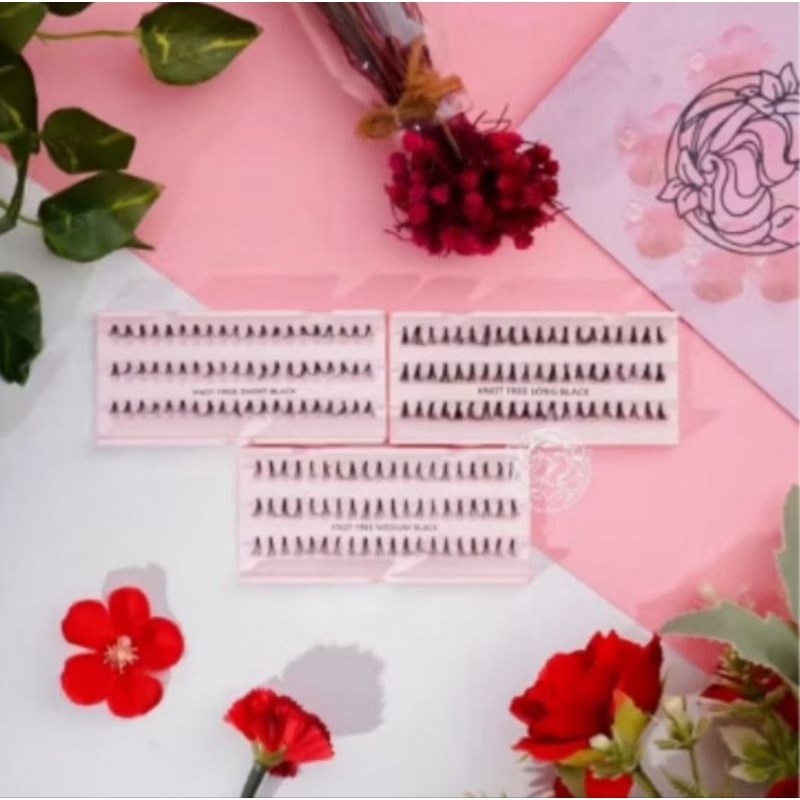 Bulu Mata Tanam Flare / Cabang isi 60helai