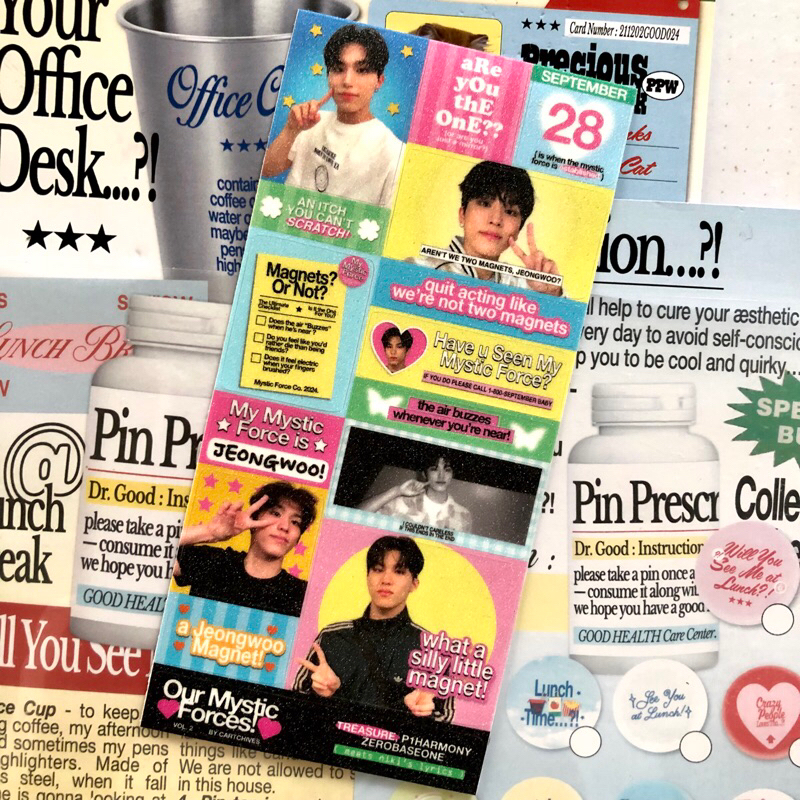 

sticker jeongwoo treasure by cartchives