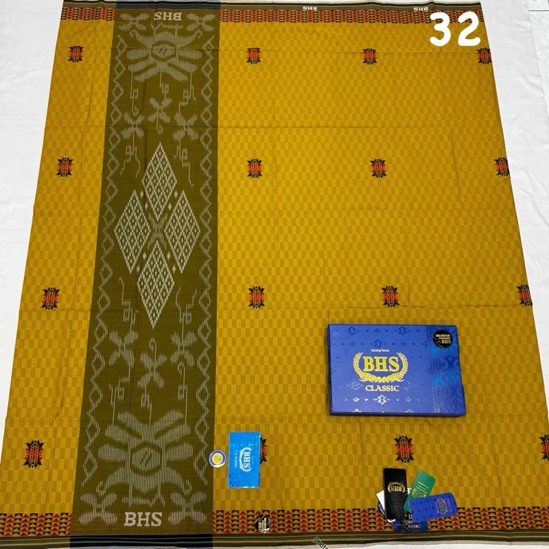 BHS GOLD SARUNG POLOS WARNA & MOTIF LENGKAP | BHS HITAM POLOS | SARUNG BHS COSMO | BHS bronze