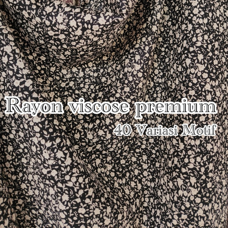 KAIN KATUN RAYON VISCOSE PREMIUM | KAIN KATUN RAYON MOTIF PREMIUM | KATUN RAYON MOTIF CANTIK | KATUN