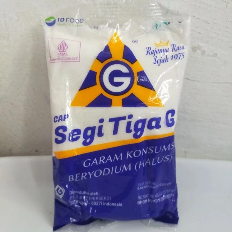 

Garam Segitiga halus 200gram