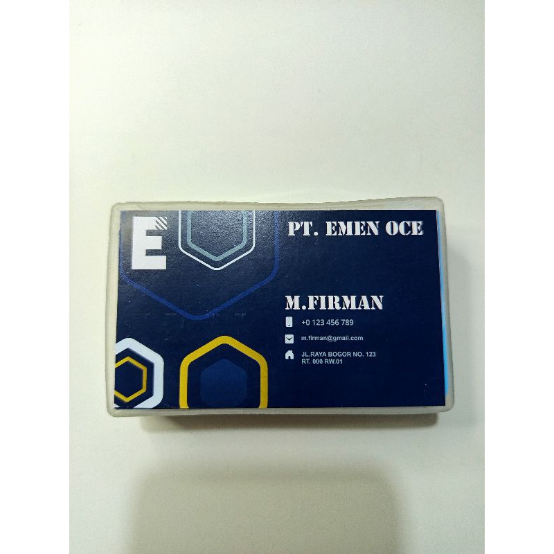 

Cetak ID CARD Murah PVC / Cetak Member Card / Cetak Kartu Nama PVC