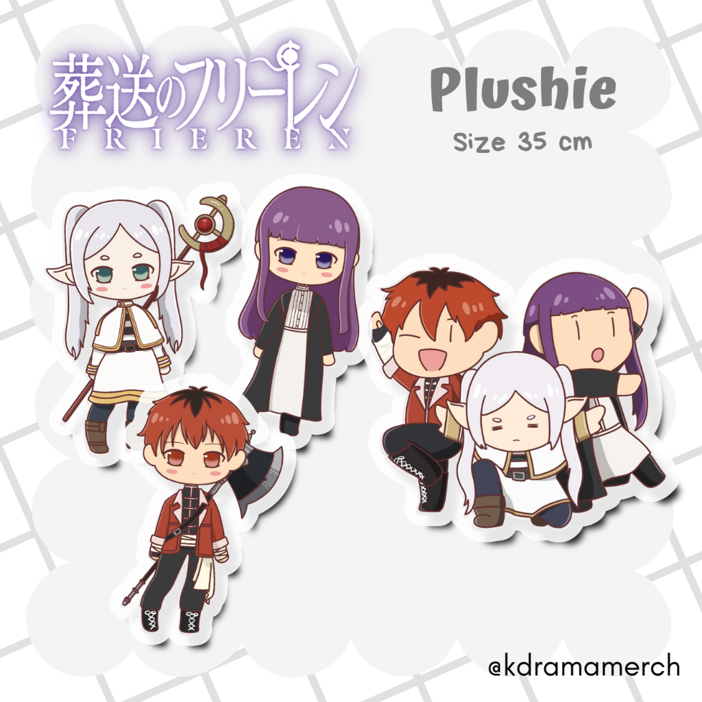 FRIEREN / PLUSHIE / STUFFED DOLL / BONEKA STUFFED PLUSH / FRIEREN FERN